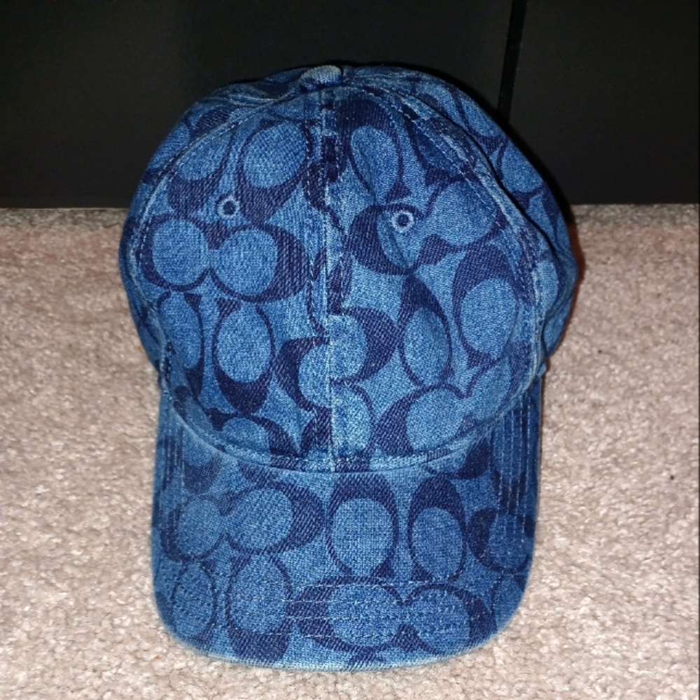 Coach Denim hat